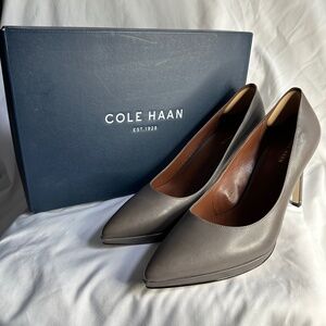 Cole Haan Idala Pump II (Platform) - Size 9 B - Stormcould (Grey)